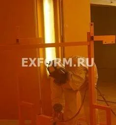 покраска рамы и каркаса