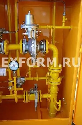 УГРШ-50Н(В)-2: шкафная газорегуляторная установка на базе РДП-50 — все модификации - фотография