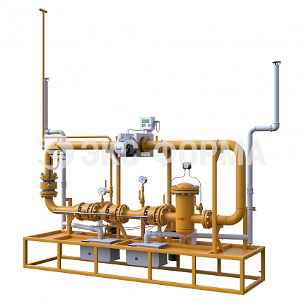 Проектирование узла учета расхода газа УУРГ