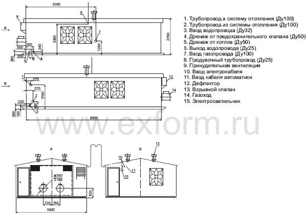 Схема ТКУ-1500